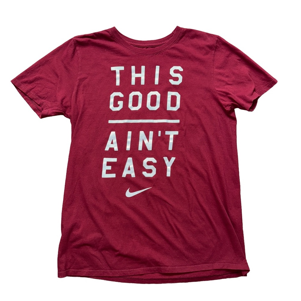 Nike Burgundy Statement Tee